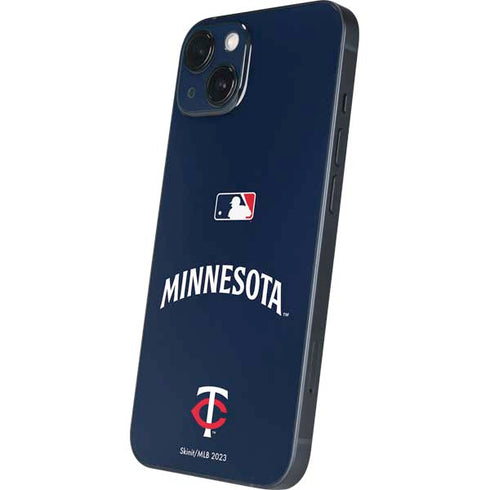 MLB Minnesota Twins Alternate/Away Jersey iPhone 15 Plus Skin