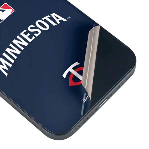 MLB Minnesota Twins Alternate/Away Jersey iPhone 15 Plus Skin