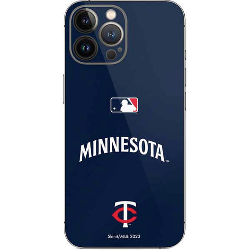 MLB Minnesota Twins Alternate/Away Jersey iPhone 14 Pro Max Skin