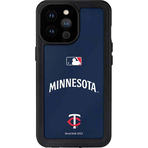 MLB Minnesota Twins Alternate/Away Jersey iPhone 14 Pro Max Waterproof Case