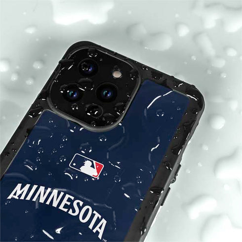 MLB Minnesota Twins Alternate/Away Jersey iPhone 14 Pro Max Waterproof Case