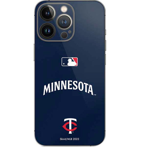 MLB Minnesota Twins Alternate/Away Jersey iPhone 14 Pro Skin