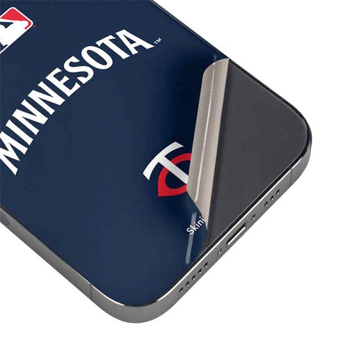 MLB Minnesota Twins Alternate/Away Jersey iPhone 15 Pro Skin