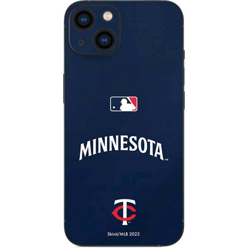 MLB Minnesota Twins Alternate/Away Jersey iPhone 14 Skin