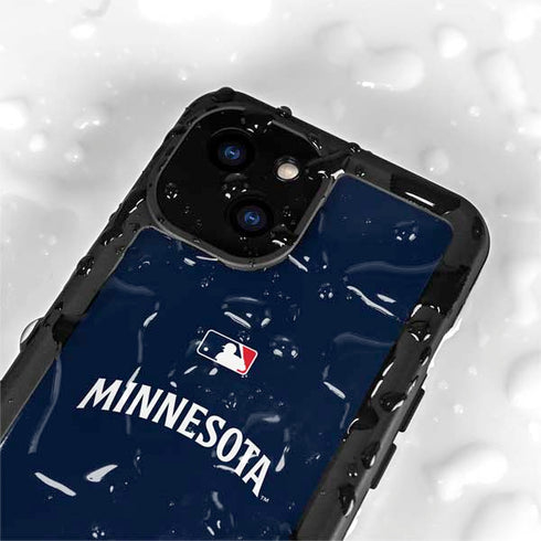 MLB Minnesota Twins Alternate/Away Jersey iPhone 15 Plus Waterproof Case