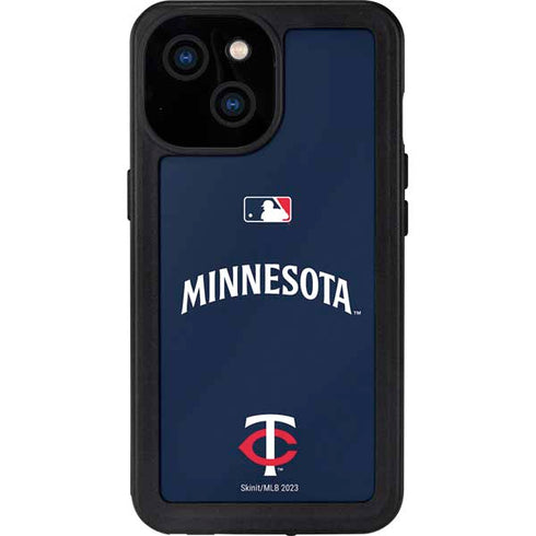 MLB Minnesota Twins Alternate/Away Jersey iPhone 15 Waterproof Case