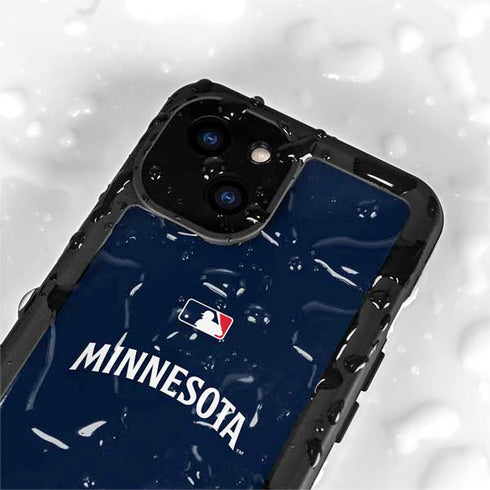 MLB Minnesota Twins Alternate/Away Jersey iPhone 15 Waterproof Case