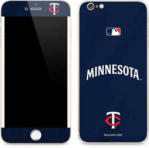 MLB Minnesota Twins Alternate/Away Jersey iPhone 6/6s Plus Skin