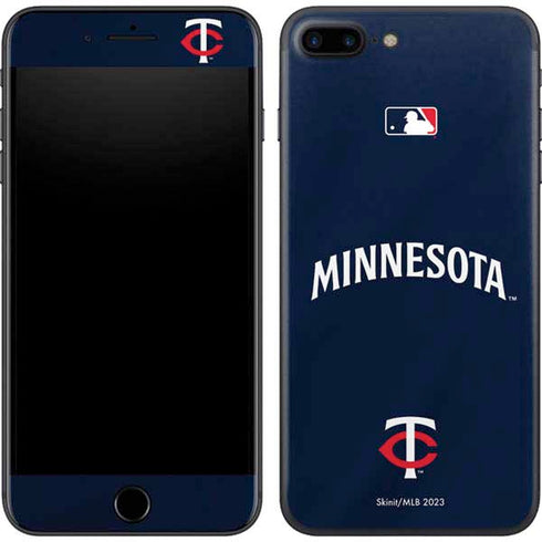 MLB Minnesota Twins Alternate/Away Jersey iPhone 8 Plus Skin
