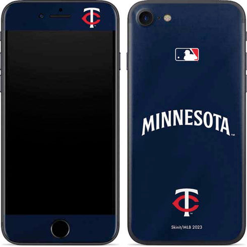 MLB Minnesota Twins Alternate/Away Jersey iPhone 8 Skin