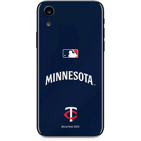 MLB Minnesota Twins Alternate/Away Jersey iPhone XR Skin