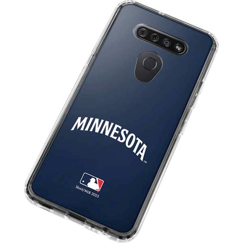 MLB Minnesota Twins Alternate/Away Jersey LG K51/Q51 Clear Case