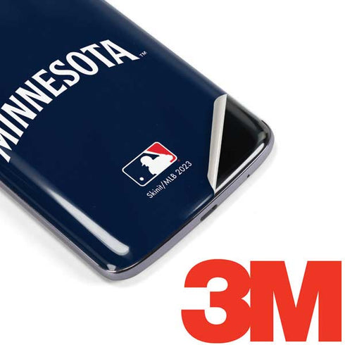 MLB Minnesota Twins Alternate/Away Jersey Moto E5 Plus Skin