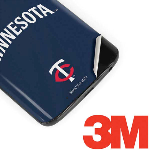 MLB Minnesota Twins Alternate/Away Jersey Moto G6 Skin