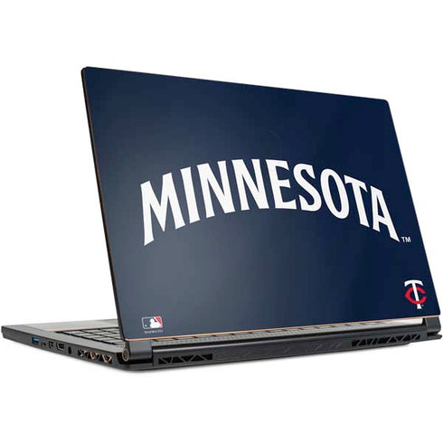 MLB Minnesota Twins Alternate/Away Jersey MSI GS65 Stealth Laptop Skin