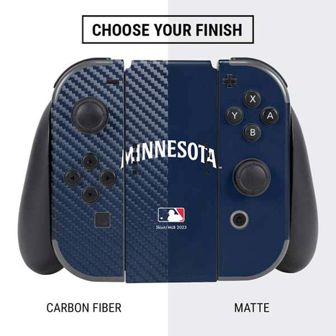 MLB Minnesota Twins Alternate/Away Jersey Nintendo Switch Bundle Skin