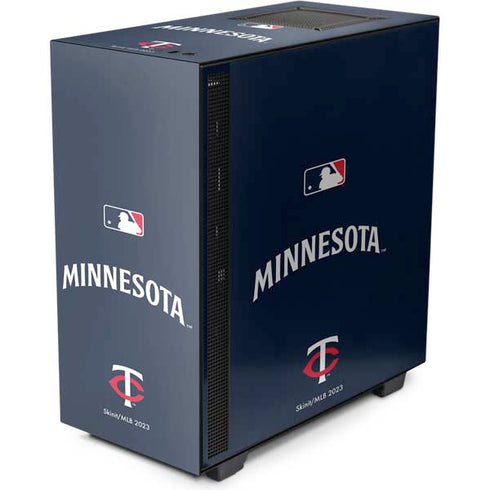 MLB Minnesota Twins Alternate/Away Jersey NZXT H510 Compact ATX Mid-Tower Case Skin