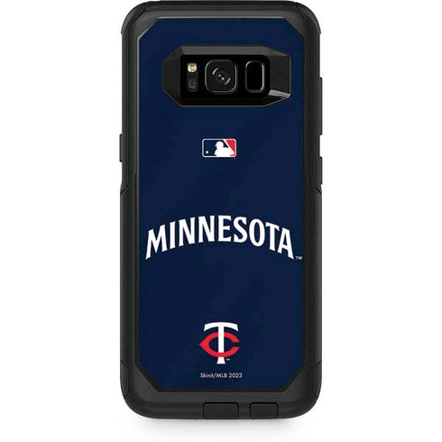 MLB Minnesota Twins Alternate/Away Jersey Otterbox Commuter Galaxy Skin