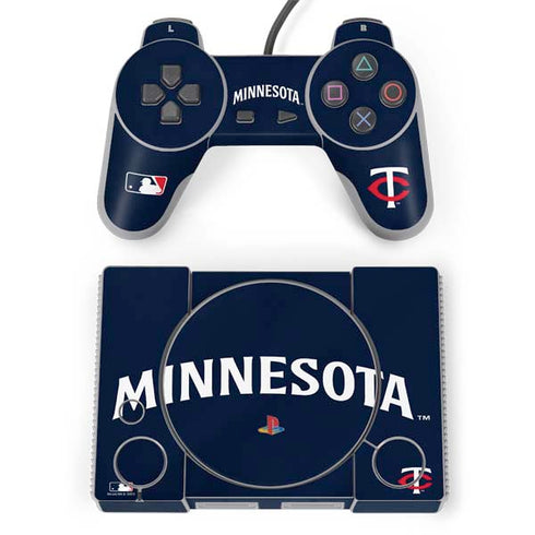 MLB Minnesota Twins Alternate/Away Jersey PlayStation Classic Bundle Skin
