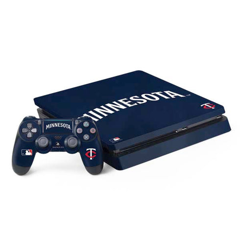 MLB Minnesota Twins Alternate/Away Jersey PS4 Slim Bundle Skin