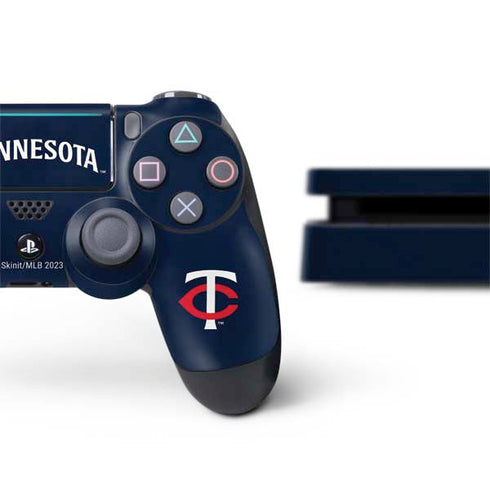 MLB Minnesota Twins Alternate/Away Jersey PS4 Slim Bundle Skin