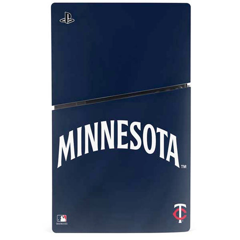 MLB Minnesota Twins Alternate/Away Jersey PS5 Slim Disk Bundle Skin