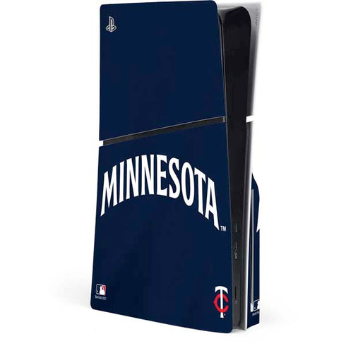 MLB Minnesota Twins Alternate/Away Jersey PS5 Slim Disk Console Skin