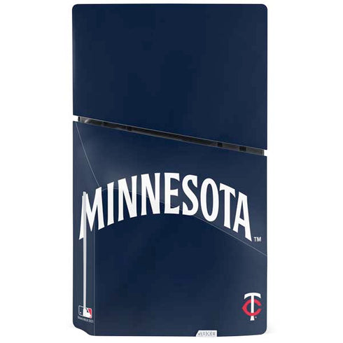 MLB Minnesota Twins Alternate/Away Jersey PS5 Slim Disk Console Skin