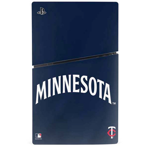 MLB Minnesota Twins Alternate/Away Jersey PS5 Slim Digital Edition Bundle Skin