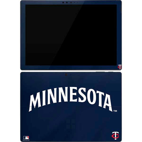 MLB Minnesota Twins Alternate/Away Jersey Surface Pro 7 Skin