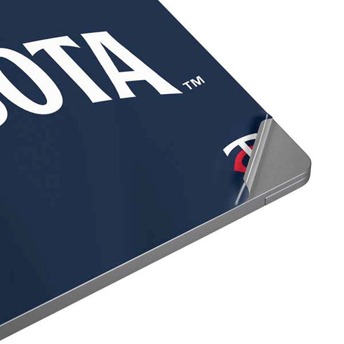 MLB Minnesota Twins Alternate/Away Jersey Universal Laptop 15in (12.2 x 8.8in) Skin