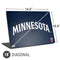 MLB Minnesota Twins Alternate/Away Jersey Universal Laptop 18in (14.6 x 10.6in) Skin