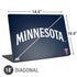MLB Minnesota Twins Alternate/Away Jersey Universal Laptop 18in (14.6 x 10.6in) Skin