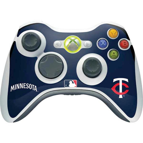 MLB Minnesota Twins Alternate/Away Jersey Xbox 360 Wireless Controller Skin