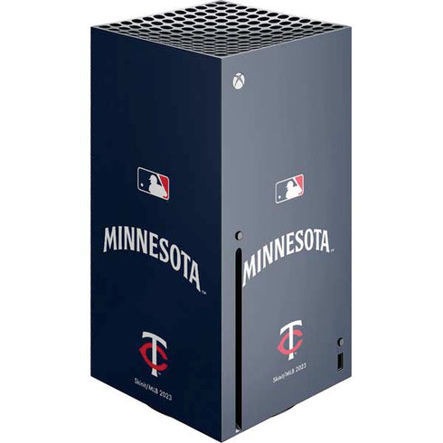 MLB Minnesota Twins Alternate/Away Jersey Xbox Series X Console Skin