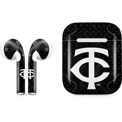 MLB Minnesota Twins Dark Wash Apple AirPods Skin