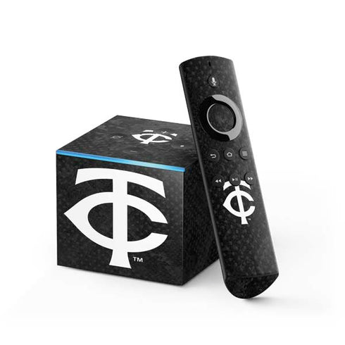 MLB Minnesota Twins Dark Wash Fire TV Cube Skin