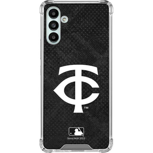 MLB Minnesota Twins Dark Wash Galaxy A13 5G Clear Case