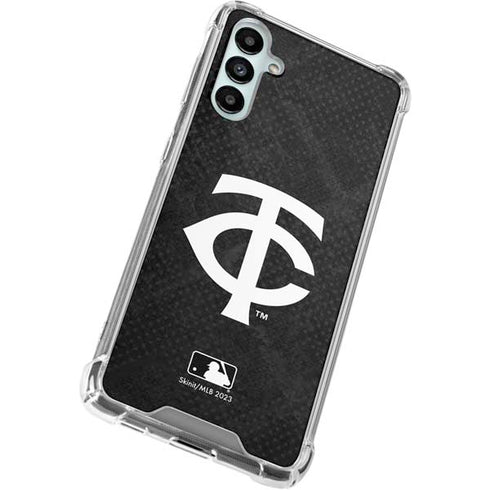 MLB Minnesota Twins Dark Wash Galaxy A14 5G Clear Case