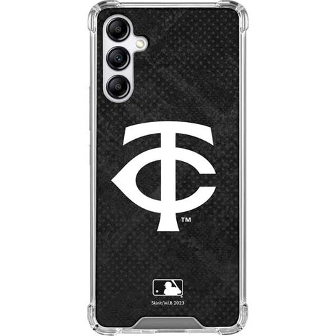 MLB Minnesota Twins Dark Wash Galaxy A15 5G Clear Case