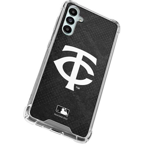 MLB Minnesota Twins Dark Wash Galaxy A15 5G Clear Case