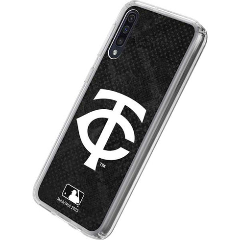 MLB Minnesota Twins Dark Wash Galaxy A50 Clear Case