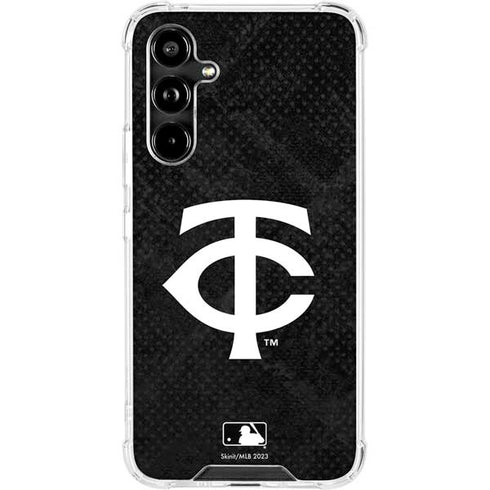 MLB Minnesota Twins Dark Wash Galaxy A54 5G Clear Case