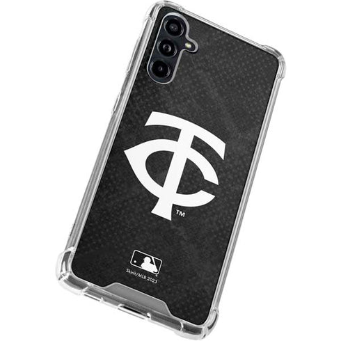 MLB Minnesota Twins Dark Wash Galaxy A54 5G Clear Case