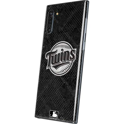 MLB Minnesota Twins Dark Wash Galaxy Note 10 Skin