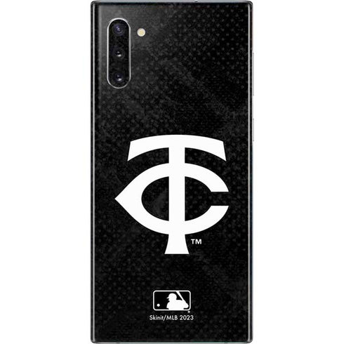 MLB Minnesota Twins Dark Wash Galaxy Note 10 Skin