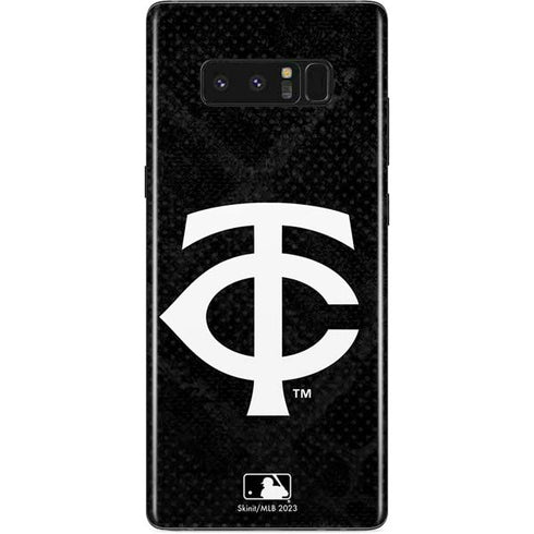 MLB Minnesota Twins Dark Wash Galaxy Note 8 Skin