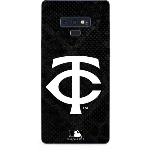 MLB Minnesota Twins Dark Wash Galaxy Note 9 Skin