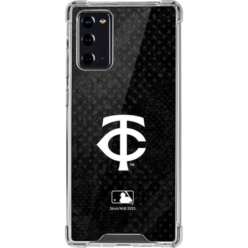 MLB Minnesota Twins Dark Wash Galaxy Note20 5G Clear Case