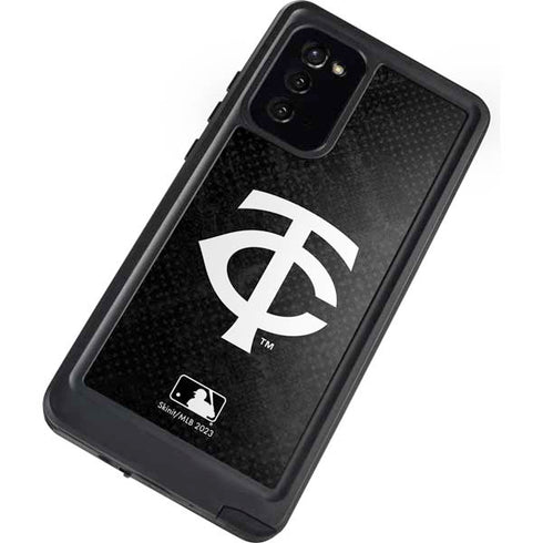 MLB Minnesota Twins Dark Wash Galaxy Note20 5G Waterproof Case